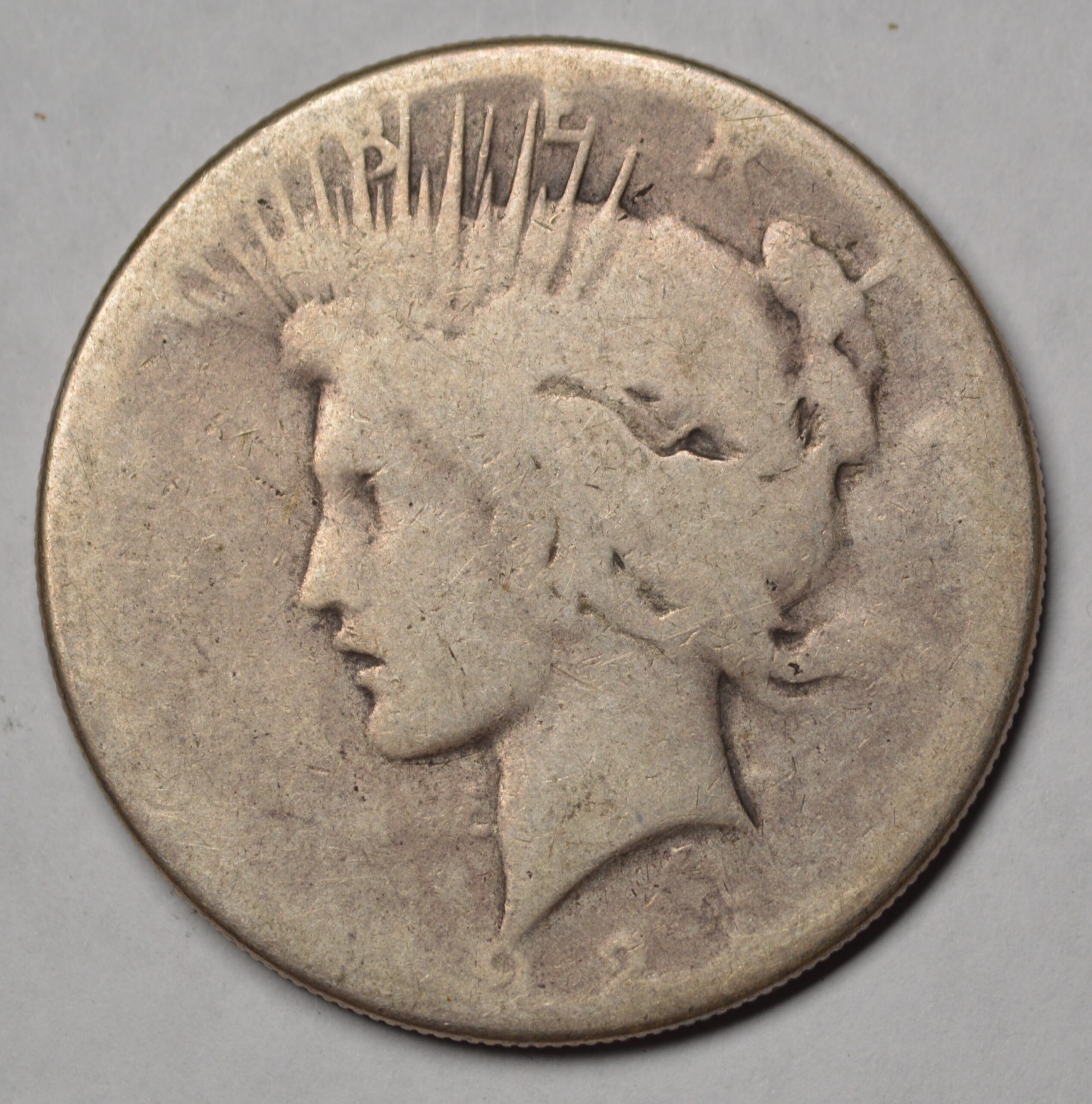 P01 or Better Poor 1921 Silver Peace Dollar High Relief Very Unique Find! (Low Ball PCGS and Type Set Gem!) Get it Graded by PCGS!!