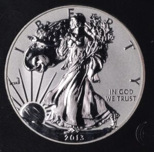 2013-W Reverse Proof Silver Eagle Housed in a Black Holder PF70 PERFECT!!