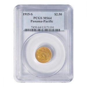1915-S Panama Pacific Gold PCGS MS64 Solid for Grade Not too Fancy!!