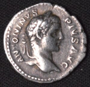 208 AD Caracalla Roman Silver Denarius Coin