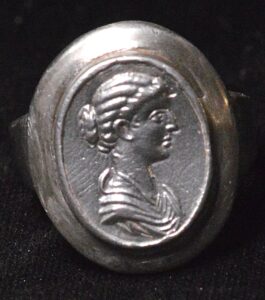 Beautiful 19th Century Silver Ring ft. Crispina