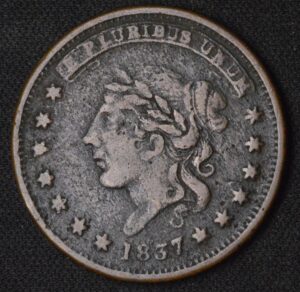 Hard Times Token 1837 Millions for Defense Copper Token