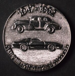 Unique General Motors Commemorative Medal Van Nuys, California