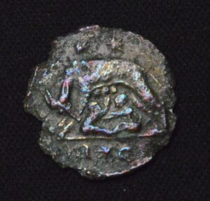MONSTER TONED ROMULUS AND REMUS SHEWOLF ANCIENT ROMAN COIN