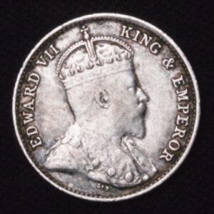 5 Cents Silver Coin - Edward VII
