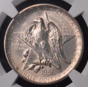 1936-S Texas Commemorative MASSIVE LUSTER NGC UNC Details (Does NOT LOOK Cleaned!)