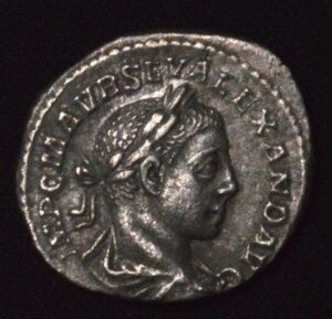 Severus Alexander Silver Denarius 223 A.D Beautiful and Heavy Strike!